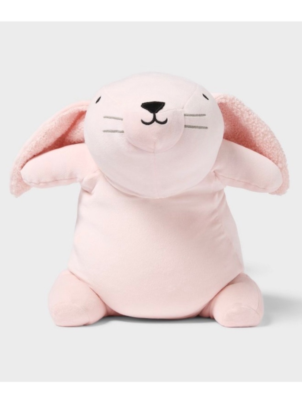 Pink Bunny Weighted Plush Throw Pillow - Pillowfort